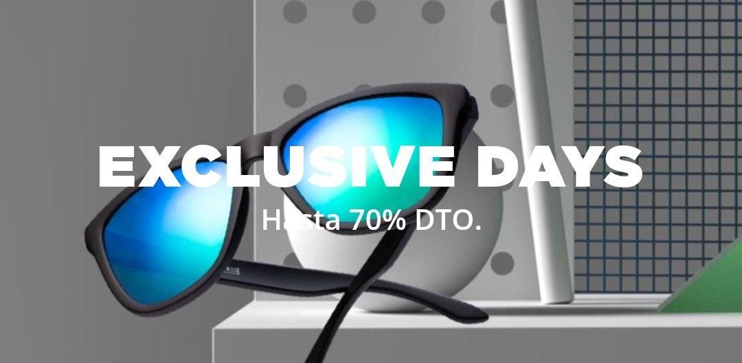 ¡Exclusive Days en Hawkers! Hasta 70% de descuento en gafas de sol