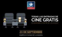 ¡Chollazo! Cine gratis el jueves 20 de septiembre en Kinépolis Madrid Ciudad de la Imagen