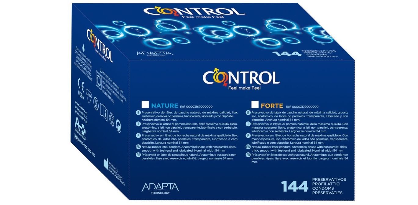 ¡Chollazo! Caja de 144 preservativos Control Nature por sólo 15,50€ (0,11€ unidad)