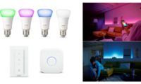 Sólo hoy: Kit inteligente Philips Hue 4 bombillas RGB + puente + mando sólo 149,99€ (Ahorra 62€)