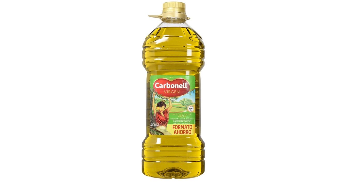 ¡Oferta! 3 litros de aceite de oliva virgen Carbonell por sólo 8,50€