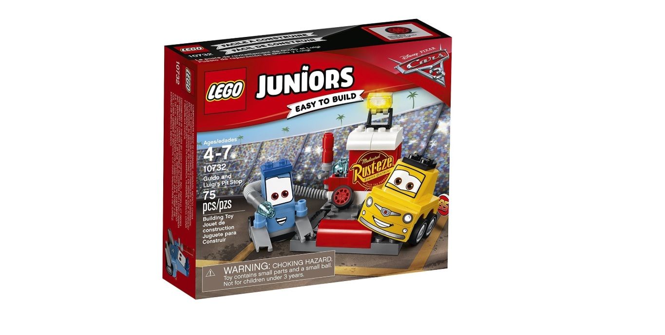 ¡Mitad de precio! LEGO Juniors Puesto de reparación de Guido y Luigi por sólo 5€