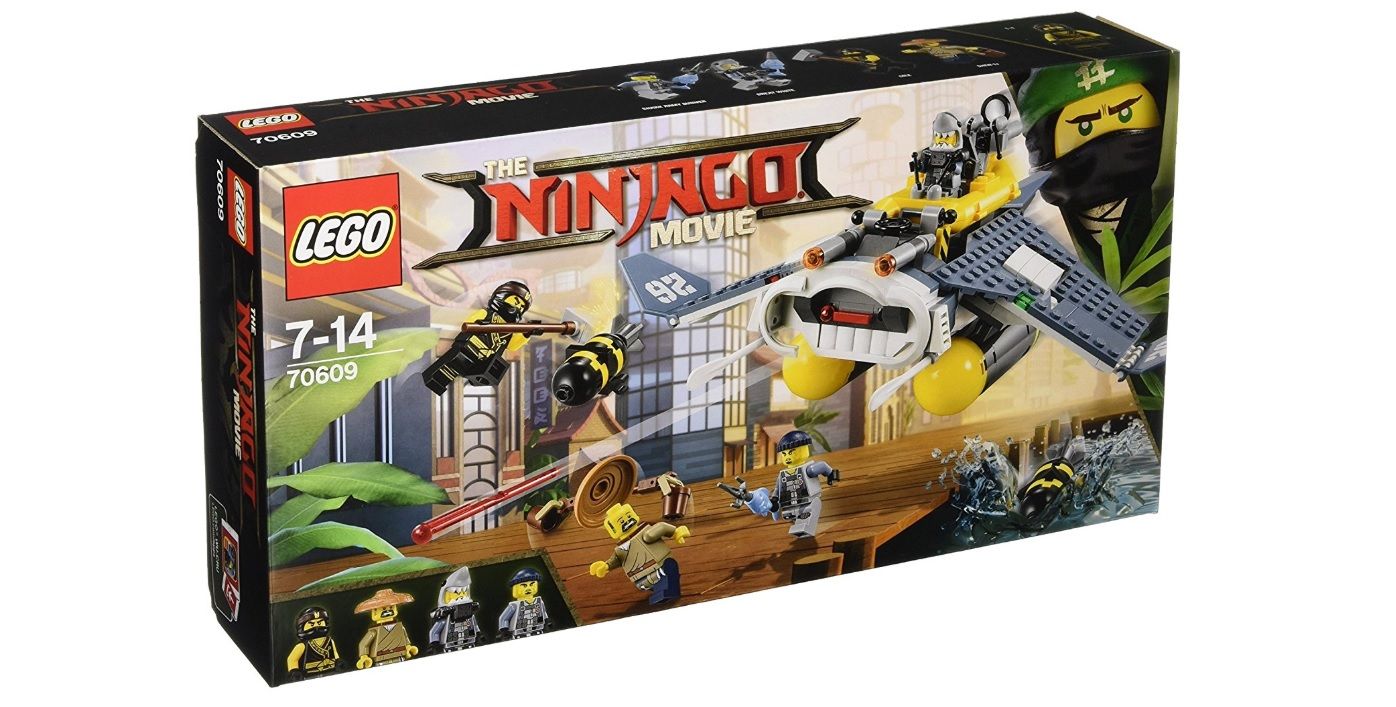 ¡Chollazo! Juego LEGO Ninjago - Bombardero mantarraya por sólo 15€ ¡50% de descuento!