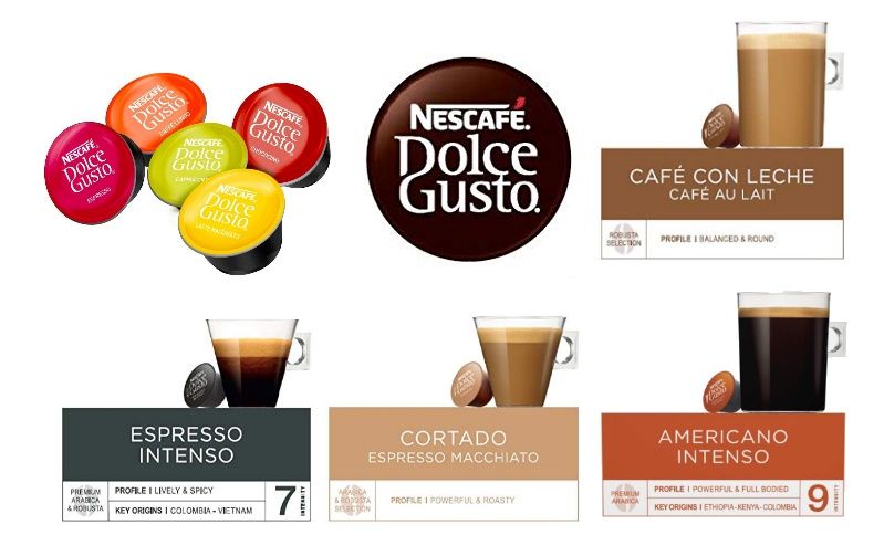 Chollos en cápsulas Nescafé Dolce Gusto en Amazon: paquete de 16 desde 2,90€