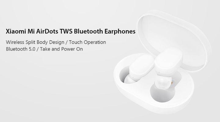 ¡Chollo! Xiaomi Mi AirDots auriculares inalámbricos por sólo 28€