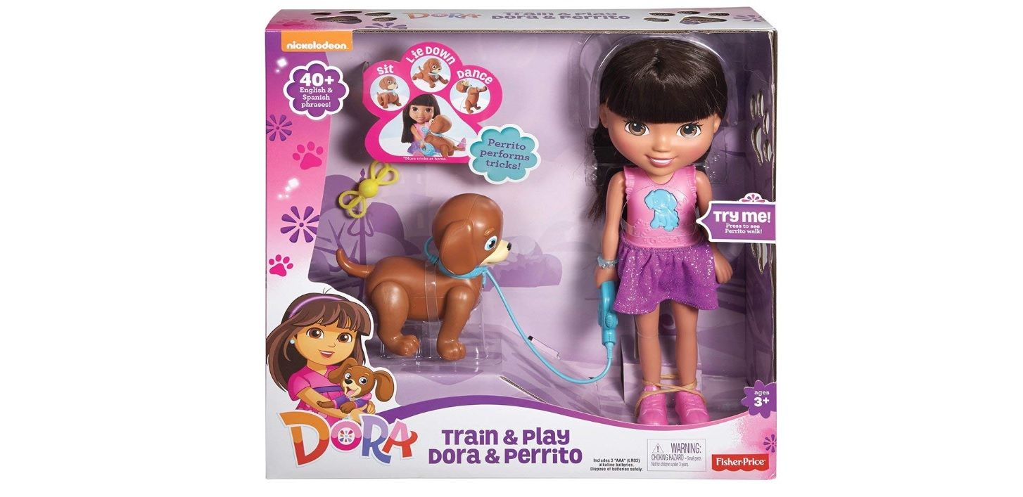 ¡Chollo! Dora y Perrito Cachorro Mattel CGT65-2 por sólo 24,99€ (antes 42,06€)