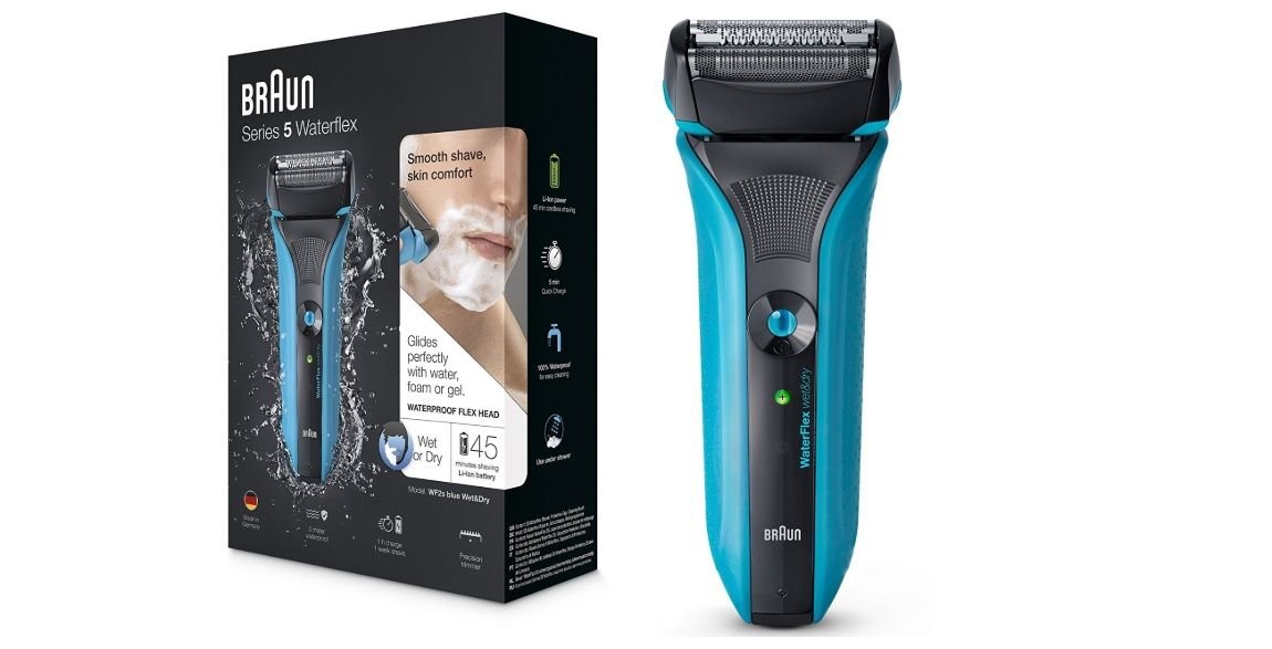 ¡Chollazo! Afeitadora Braun Series 5 WaterFlex WF2s por sólo 52,10€ (antes 92,99€)