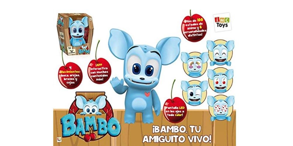 ¡Chollazo Black! IMC Toys - Bambo, muñeco interactivo por sólo 19,99€ (antes 62,77€)