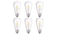 ¡Chollazo! Pack de 6 bombillas LED Osram Retrofit Cl Edison por sólo 12,53€ (antes 57,17€)