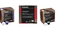 Packs de 100 cápsulas café Solimo compatibles con Nespresso