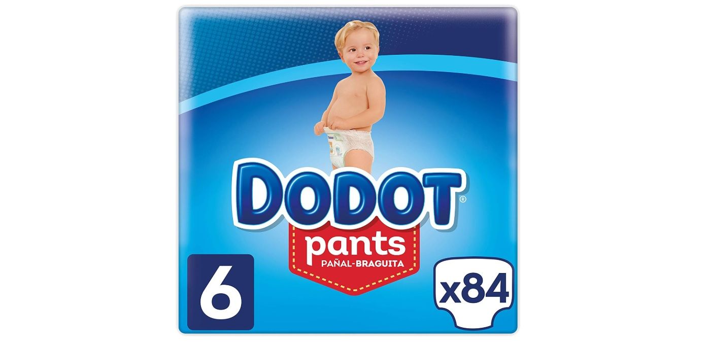 ¡Chollo! -20% de dto en toda las tallas de pañales Dodot Pants con este código