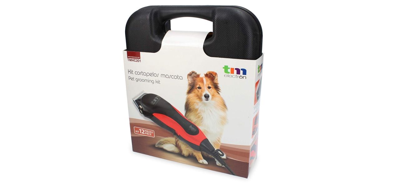 ¡Chollo! Maquinilla cortapelos para mascotas TM Electron TMHC201 por sólo 26,81€ (antes 45,99€)