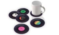 ¡Chollazo! 6 Posavasos retro de vinilo por sólo 2,54€ (PVP más de 10€)