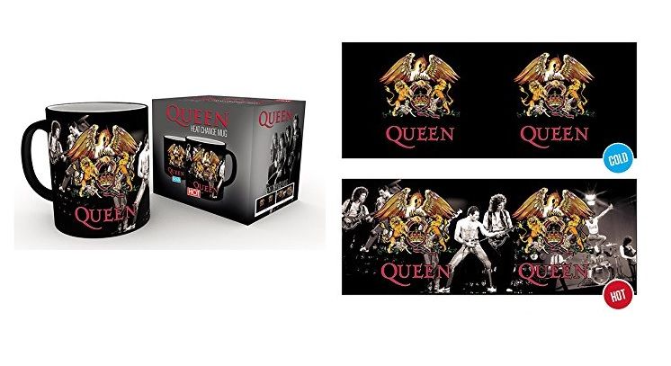 ¡Chollo Plus! Taza de Queen que cambia de imagen con frío/caliente por sólo 6,95€