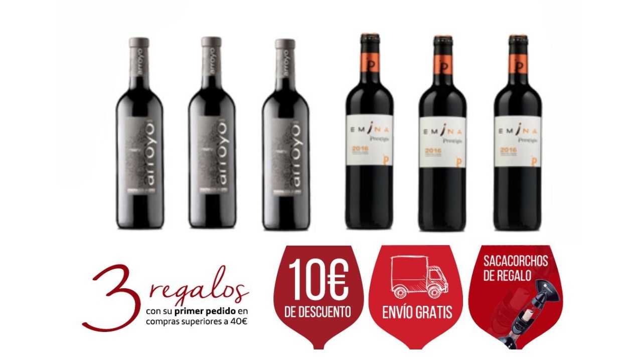 ¡Chollazo! Pack de 6 botellas de Vino Selección por solo 40€ con envío gratis (PVP 100€)