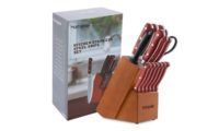 ¡Gran Descuento! Juego de Cuchillos de 15 Piezas con Caja de Madera por 40,99€ (PVP 59,99€)