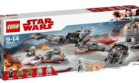 ¡Chollo! Juego de construcción LEGO Star Wars - Defensa de Crait por 47,99€ (PVP 85,66€)