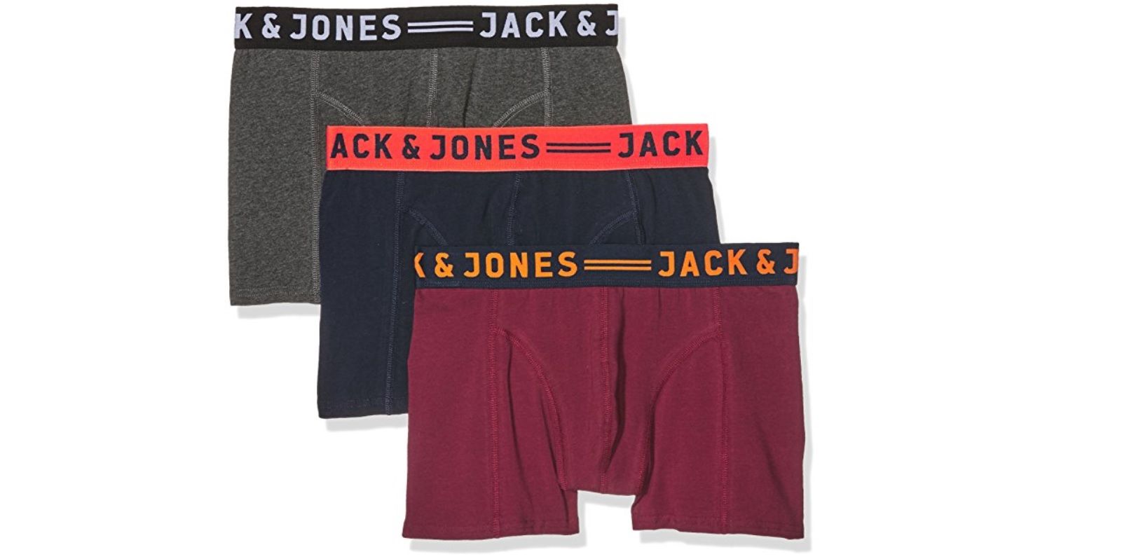 Pack de 3 Bóxer Jack & Jones