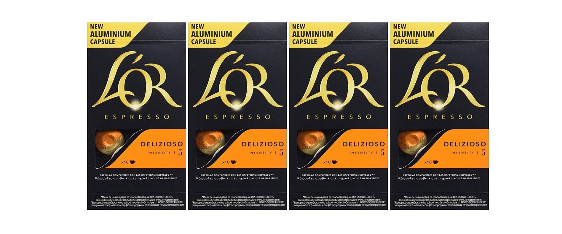 ¡Chollo! Pack 40 cápsulas de café L’Or por sólo 9,40€ (compatibles con Nespresso)