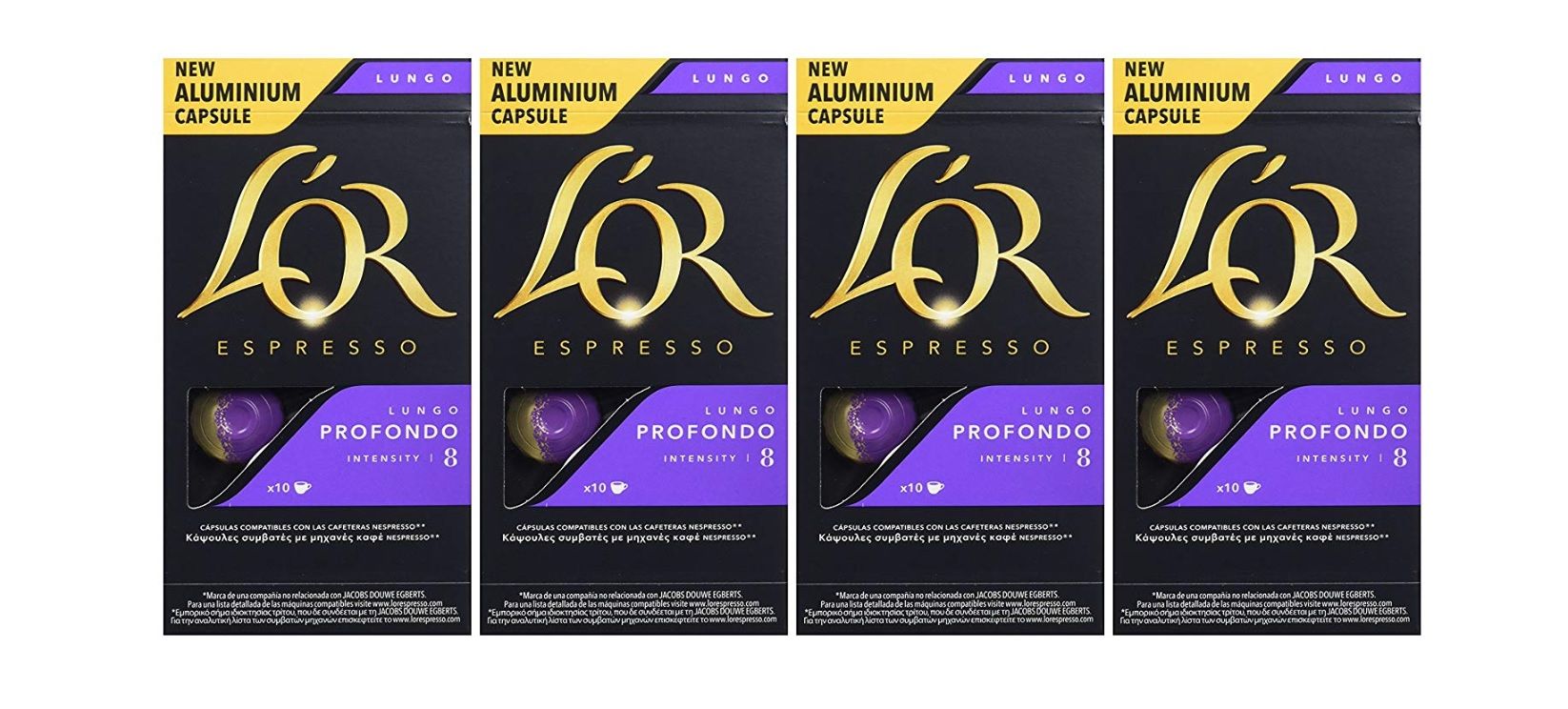 ¡Chollo! 40 cápsulas de café L'Or Espresso Lungo Profondo por sólo 9,57€ ¡Sólo hoy!