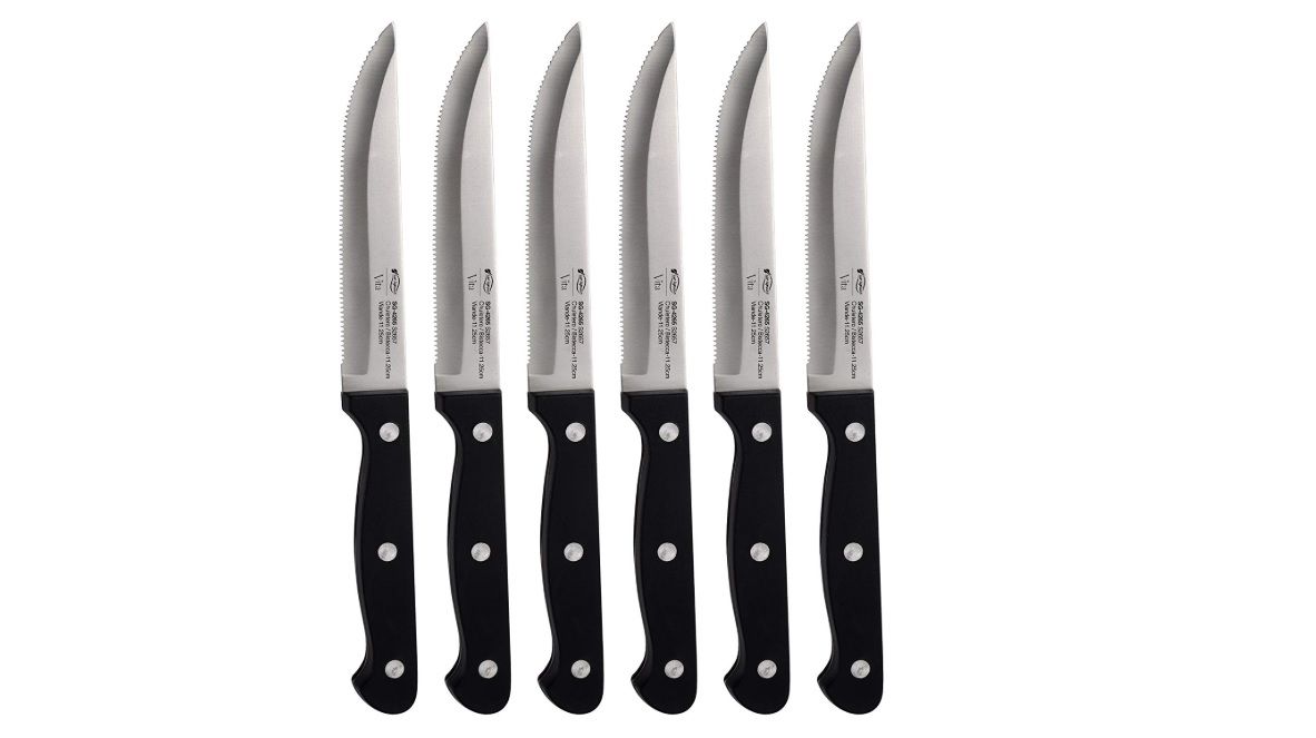 Set de 6 cuchillos chuleteros San Ignacio