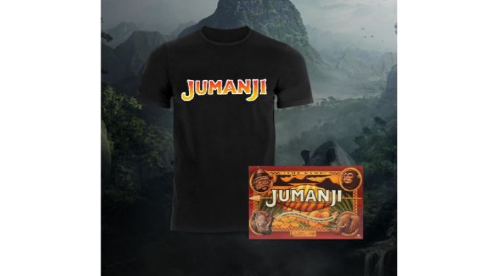 ¡Chollo! Pack juego de mesa + camiseta Jumanji por solo 19,99€ (PVP 37,49€)
