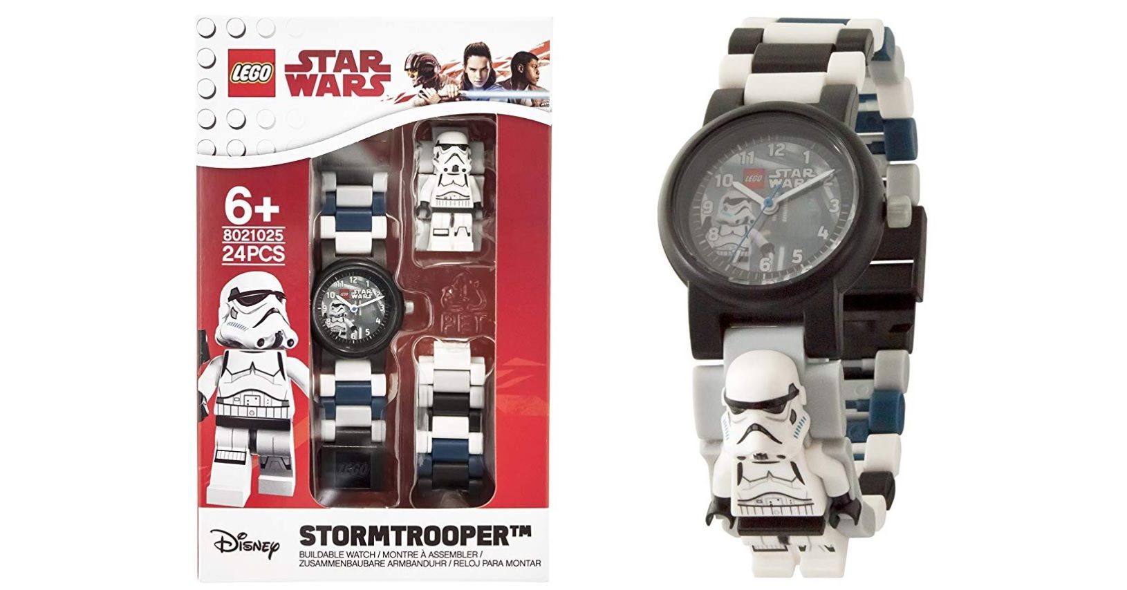¡Mitad de precio! Reloj modificable de LEGO Star Wars 8021025 por sólo 16€ (antes 35,50€)
