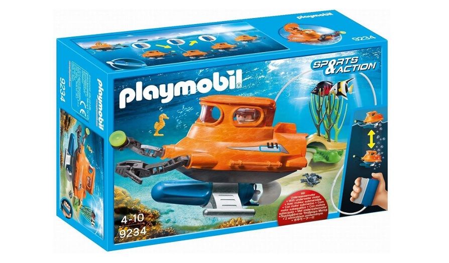 ¡Mitad de precio! Playmobil Submarino con Motor por sólo 14,67€