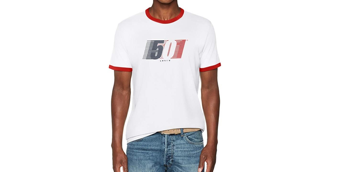¡Chollazo! Camiseta Levi's SS Ringer tee Housemark por sólo 11,99€ (antes 29€)