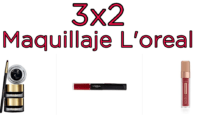 ¡Chollo! 3x2 en Maquillaje de L'oreal Paris ¡Llévate un producto por la cara!