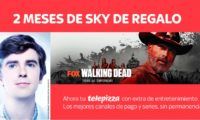 2 meses de Sky TV gratis con tu pedido de Telepizza de más de 15€