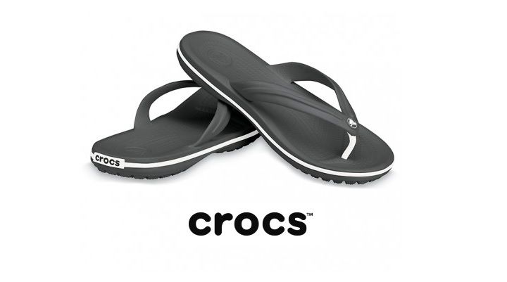 Chanclas Crocs Crocband Flip U por sólo 12,99€ en varios colores oscuros