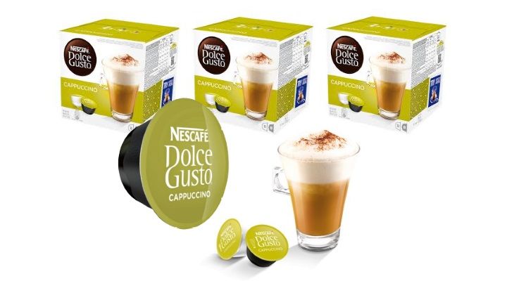 Pack 3x16 cápsulas Nescafé Dolce Gusto Cappuccino por sólo 9,69€ (PVP 14,97€)
