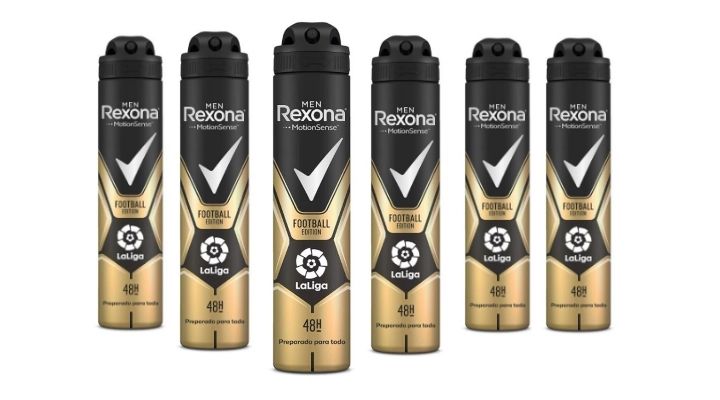 ¡Chollo! Pack de 6 Desodorantes Rexona Antitranspirante Edition Laliga 200ml sólo 9,80€