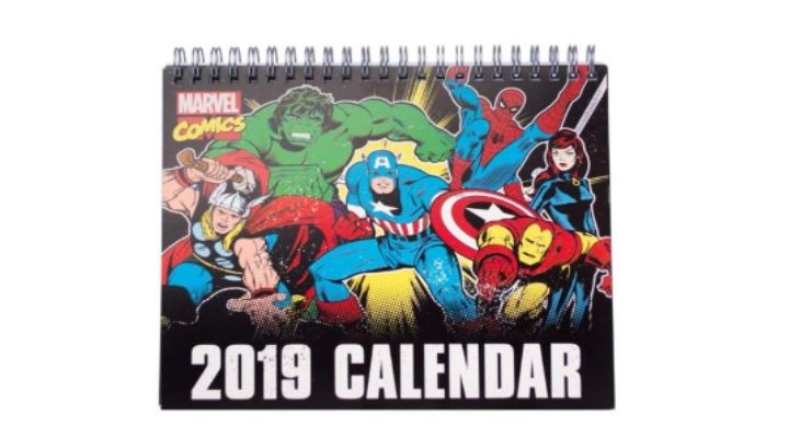 ¡Chollo! Calendario de sobremesa 2019 Marvel Comics por tan sólo 5,45€ (PVP 10,95€)