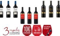 Chollazos en packs de vino con hasta 58% dto + sacacorchos de regalo + envío gratis