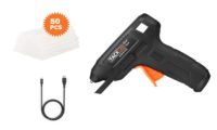 ¡Oferta Flash! Pistola de silicona inalámbrica + 50 barras de pegamento sólo 7,99€