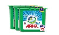 ¡CHOLLAZO! Pack de 72 cápsulas Ariel 3 en 1 Pods por sólo 9€ (sin stock pero deja comprar)
