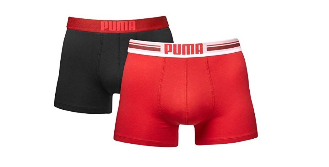¡Chollo! Pack de 2 boxer Puma Placed Logo por sólo 11,45€ ¡En varios colores!