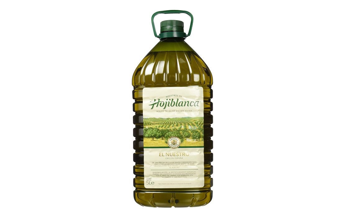 ¡Vuelve el stock! 5 litros de aceite de oliva virgen extra Hojiblanca sólo 13,73€ ¡A 2,75€/litro!