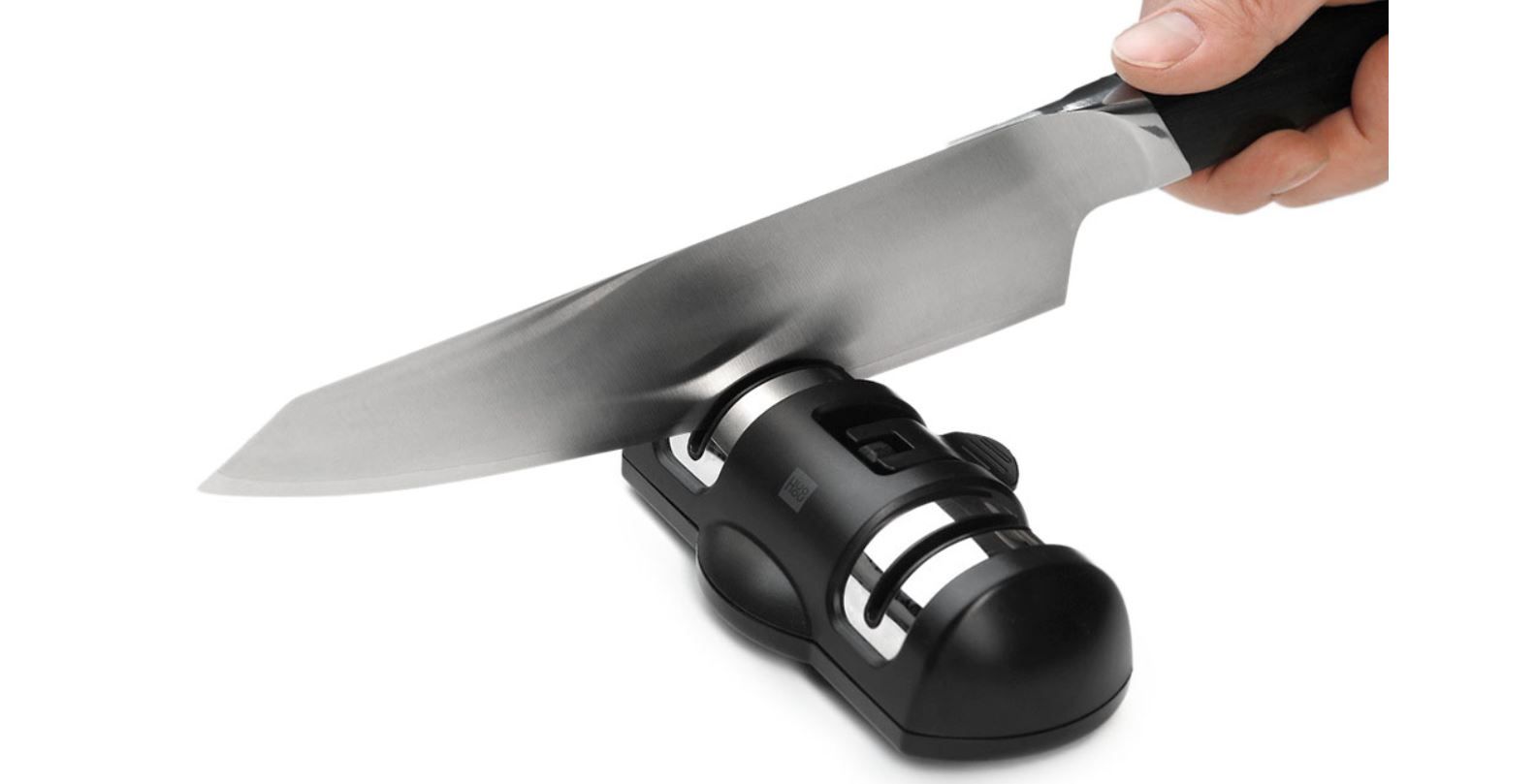 ¡Chollo! Afilador de cuchillos doble de Xiaomi por sólo 7,49€