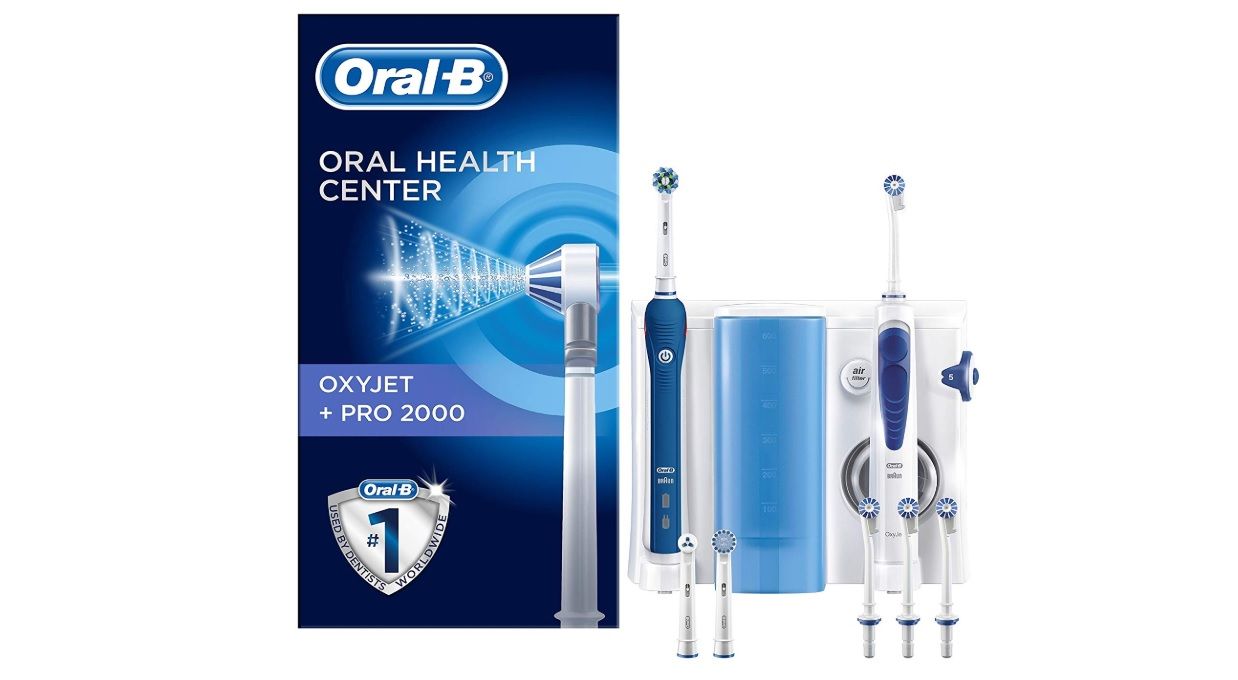 Chollazo! Estación cuidado bucal Oxyjet Oral-B Pro 2000