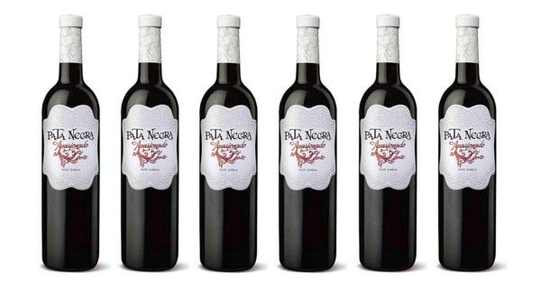¡Chollo! 6 botellas de vino Pata Negra Apasionado Jumilla sólo 19,75€ (PVP 38,40€)