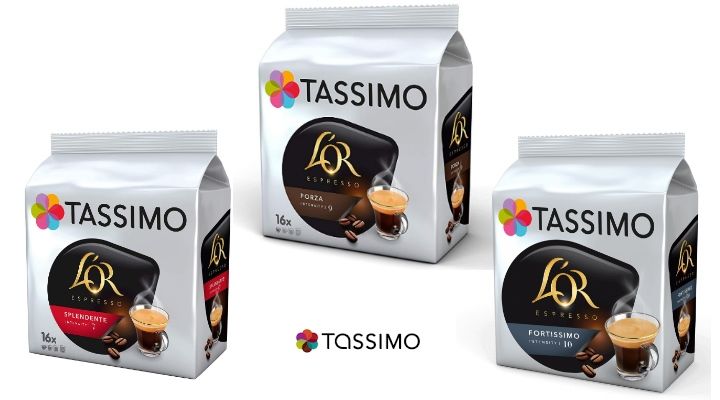 5 paquetes Tassimo L'Or Espresso (80 cápsulas) por 18,35€ ¡Ahorra 6,60€!