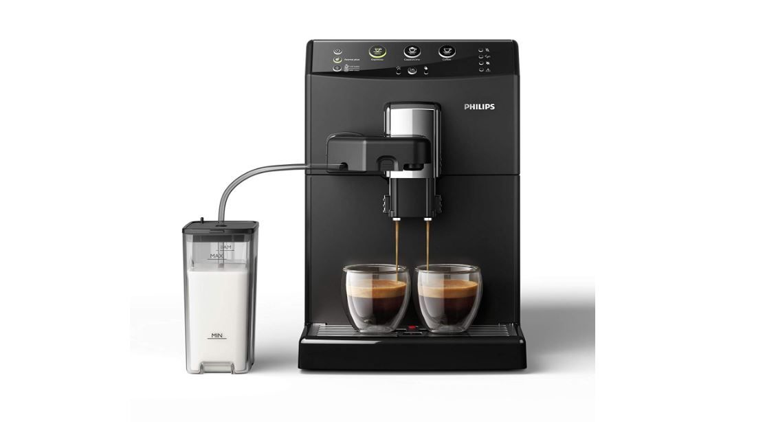 ¡Mínimo histórico! Cafetera espresso automática Philips HD8829/01 por 262€ (PVP 449,99€)