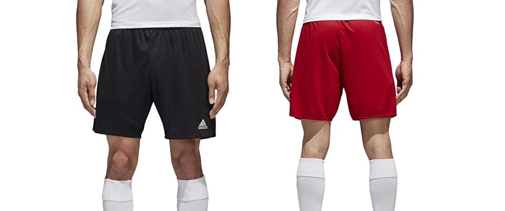 Pantalones cortos deportivos Adidas Parma 16 color negro