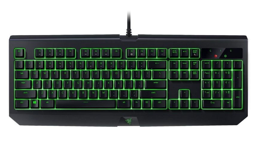 Teclado gaming Razer BlackWidow Ultimate Green Switch por 69,99€ (45% dto)