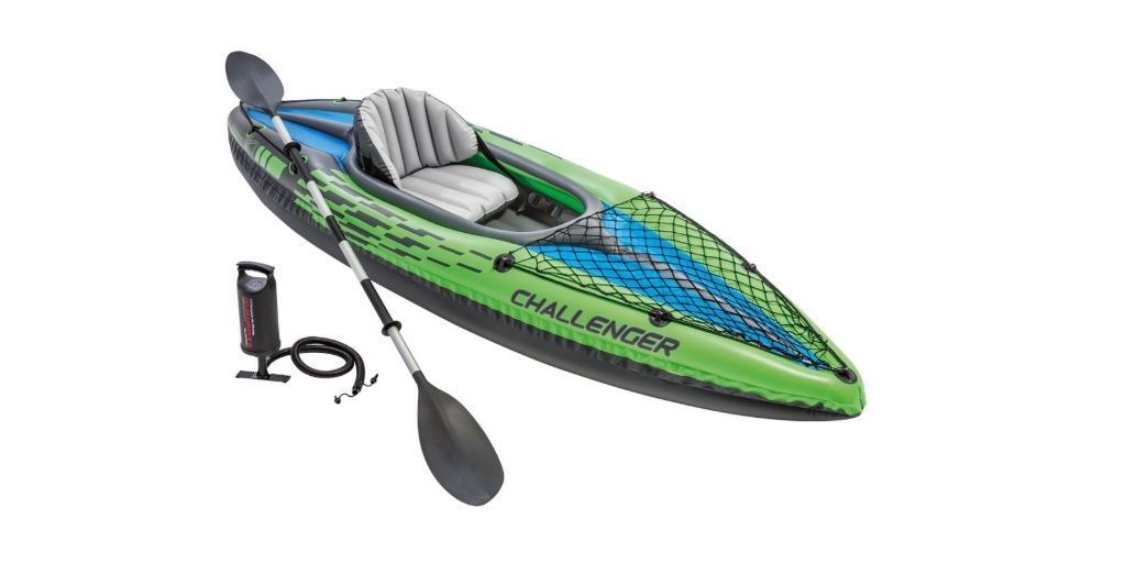 ¡Chollo! Kayak hinchable Challenger K1 Intex 68305NP por sólo 69,95€ (antes 94,29€)