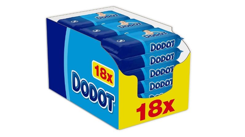 Megapack con 1152 toallitas húmedas Dodot por 19,99€ en Amazon