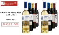 ¡Chollo! 8 botellas de vino Rioja y Albariño valoradas en 96€ por sólo 38€ + Regalo